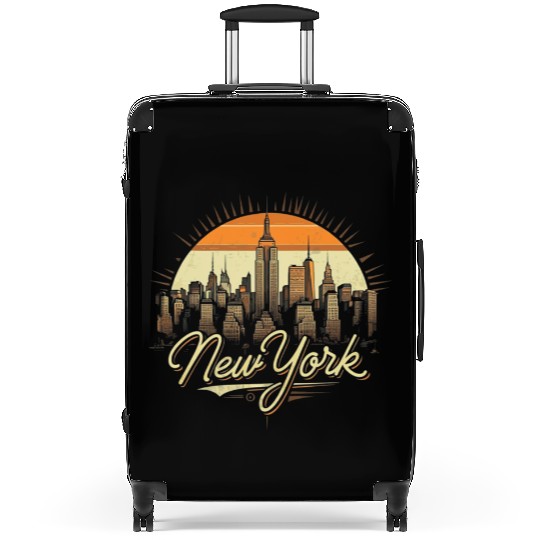 New York Skyline - Iconic Cityscape Beauty Suitcases