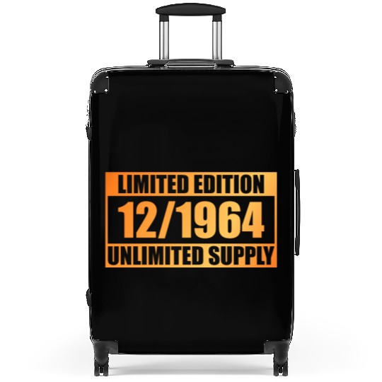 60th birthday Limited Edition - ꝏ Supply 12/1964 Suitcases