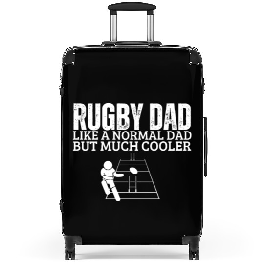 Rugby Dad Father Quote Funny Rugby Player Suitcases