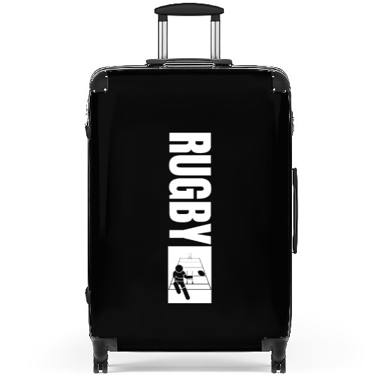 Rugby Coach Vintage Distressed Rugby Suitcases