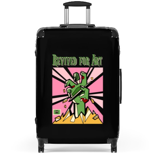 Zombie Artist Revived for Art Suitcases