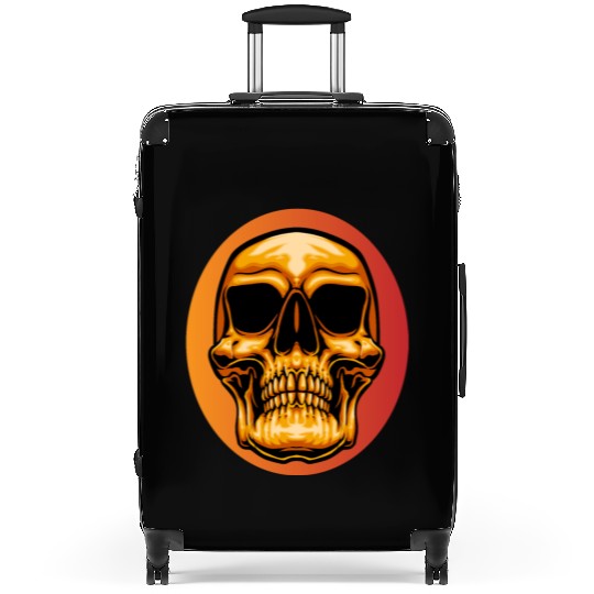 Halloween skull Novelty Skull Graphic design Suitcases