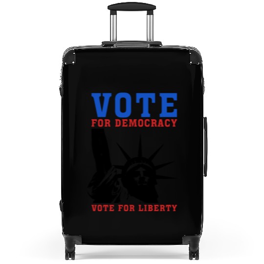 Vote for Democracy, Vote For Liberty - Election Suitcases