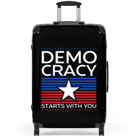 Democracy Starts with You - Election - Vote Suitcases