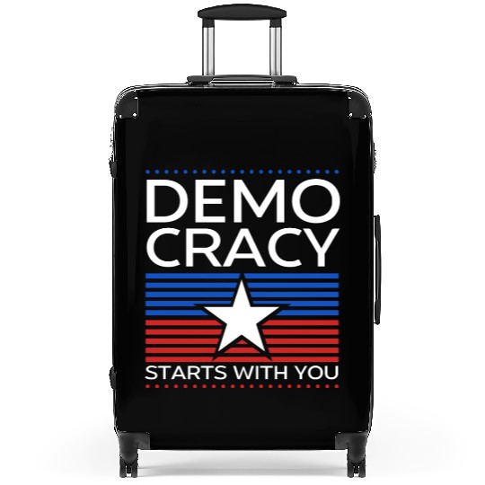 Democracy Starts with You - Election - Vote Suitcases
