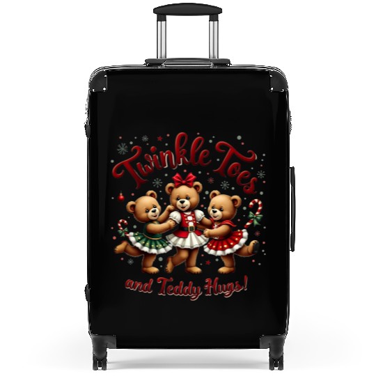 Teddy Bear Ballet Suitcases
