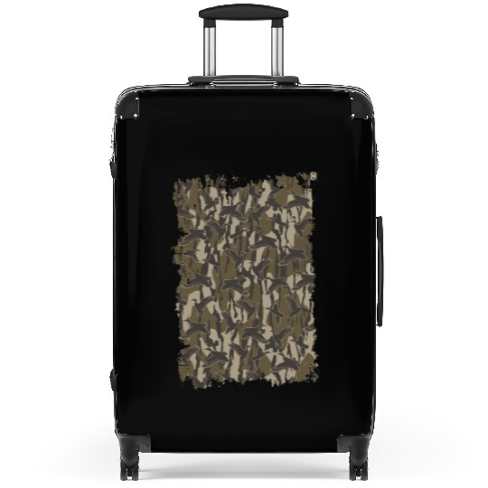 Waterfowl Hunting Camo Duck Hunters Bottomland Cam Suitcases