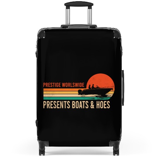 Vintage Retro Prestige Presents Boats And Hoes Suitcases
