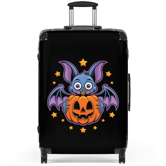 Spooky Bat Suitcases