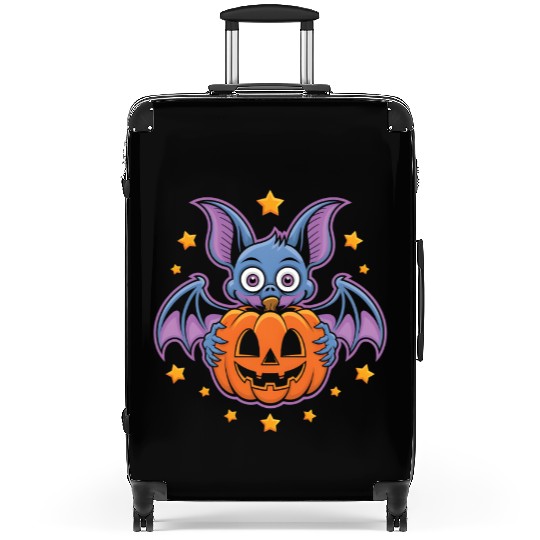 Spooky Bat Suitcases
