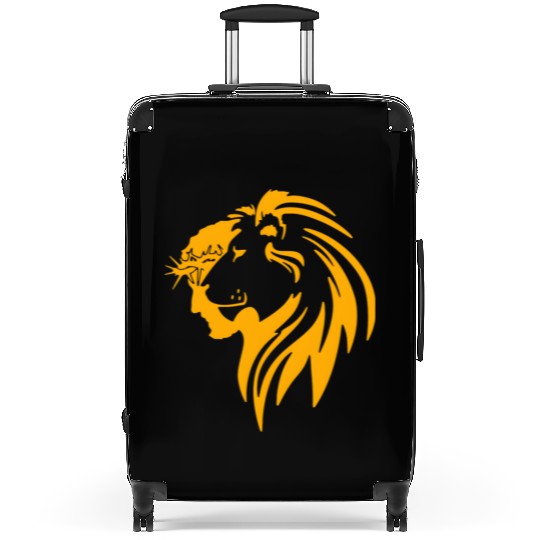 Christian Apparel Jesus and Lion Suitcases