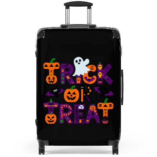 Halloween Trick or Treat Suitcases