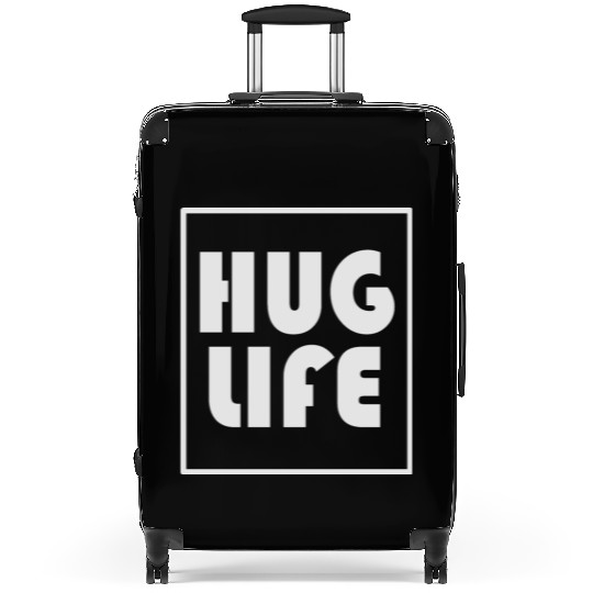 Hug Life Retro Style Suitcases