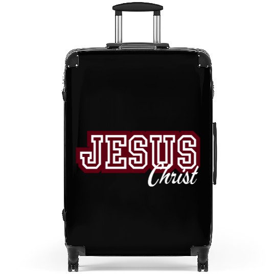 Letterman Jesus Christ Suitcases