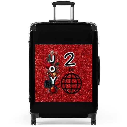 Joy to the World Suitcases