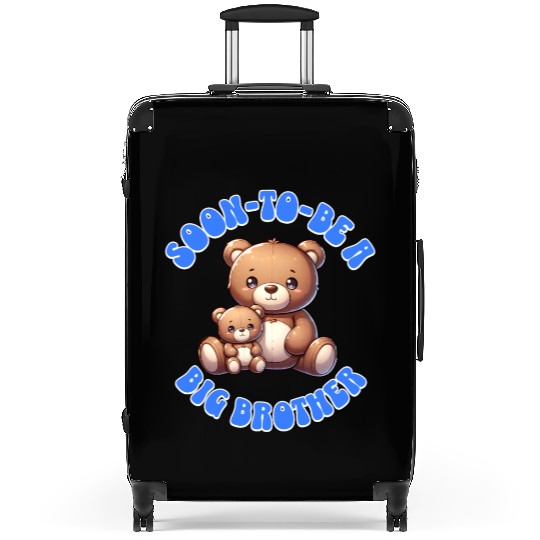 I'm Going To Be A Big Brother Cute Teddy Bears, Suitcases