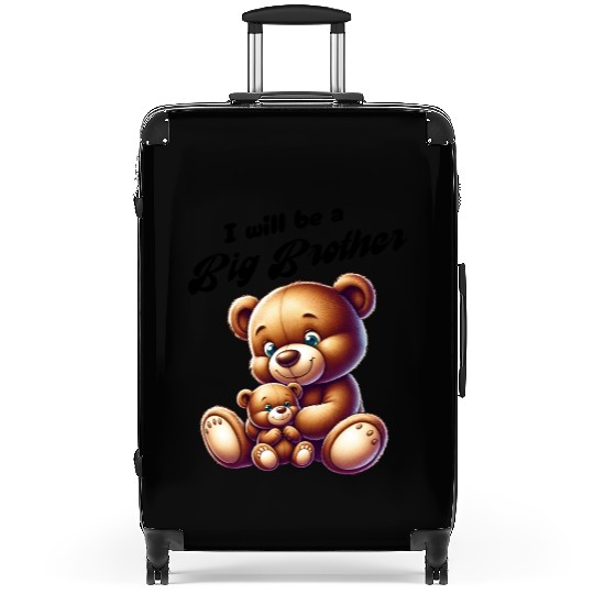 I'm Going To Be A Big Brother Cute Teddy Bears, Suitcases