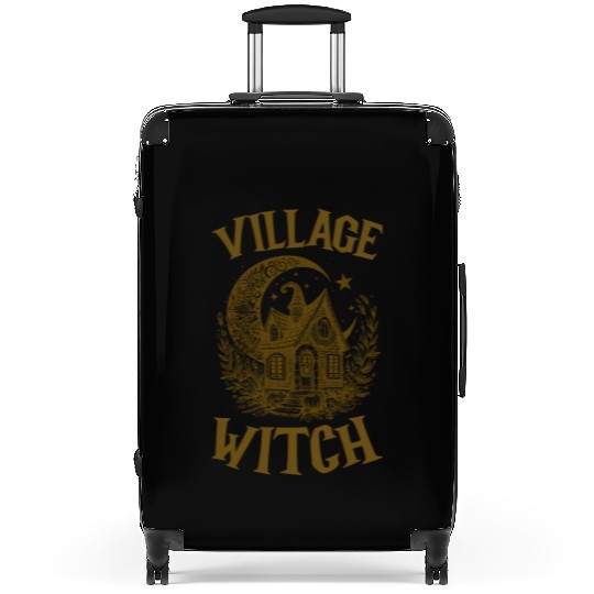 Village Witch Salem Vintage Halloween Suitcases