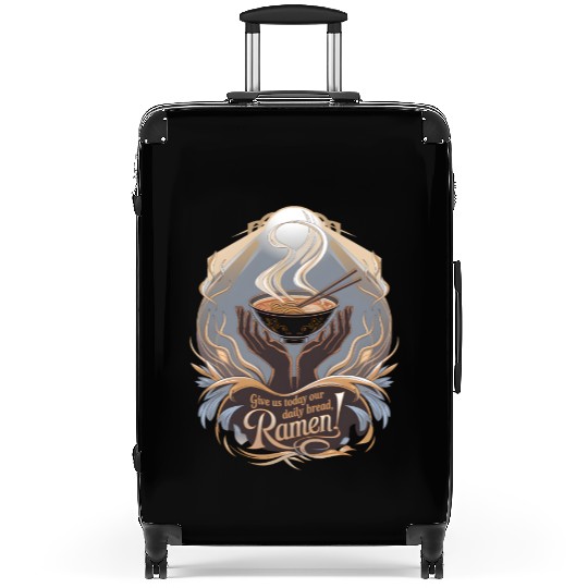 Give Us Today Our Daily Bread Ramen Suitcases