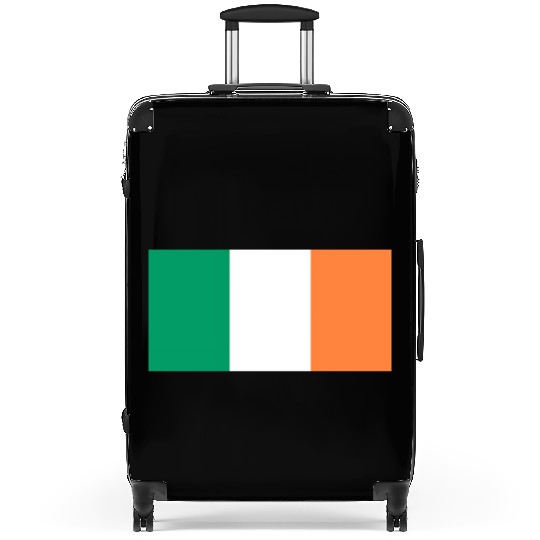 Ireland flag Suitcases