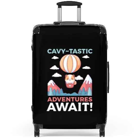 Guinea Pig Cavy-Tastic Adventures Await! Suitcases