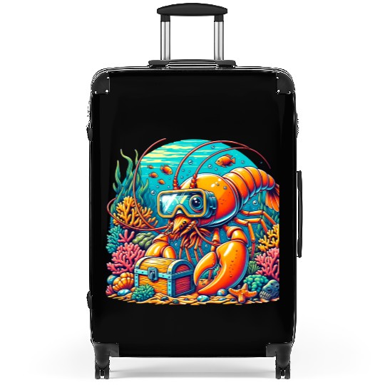 Shrimp Exploration-Underwater Adventure Suitcases