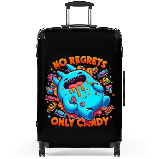 Disneyland Stitch Halloween No Regrets Only Candy Suitcases