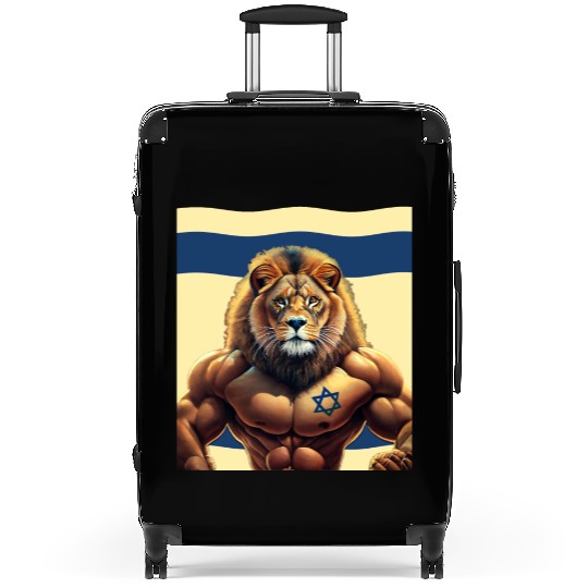 Strength and Unity: The Lion of Israel, Israeli Pa Suitcases