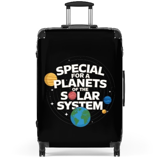 Special plantes solar system Suitcases