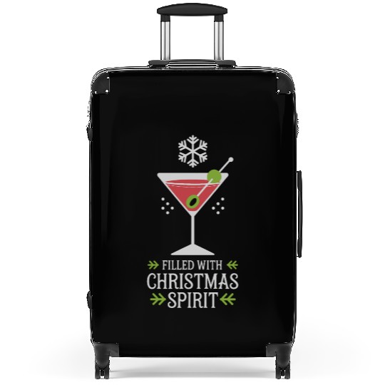 Filled With Christmas Spirit Festive Cocktail Suitcases