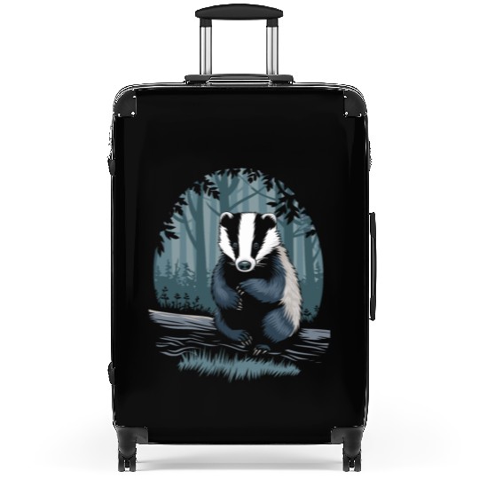 Cottagecore Badge in enchanting Forest Suitcases