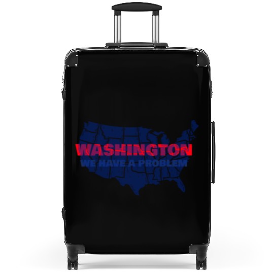 Washington We Have A Problem Suitcases