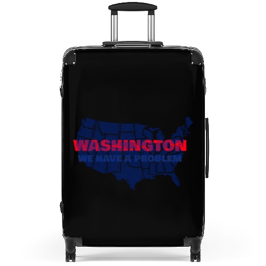 Washington We Have A Problem Suitcases