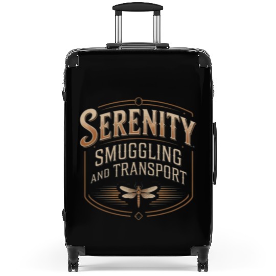 Vintage Serenity Smuggling And Transport Firefly Suitcases