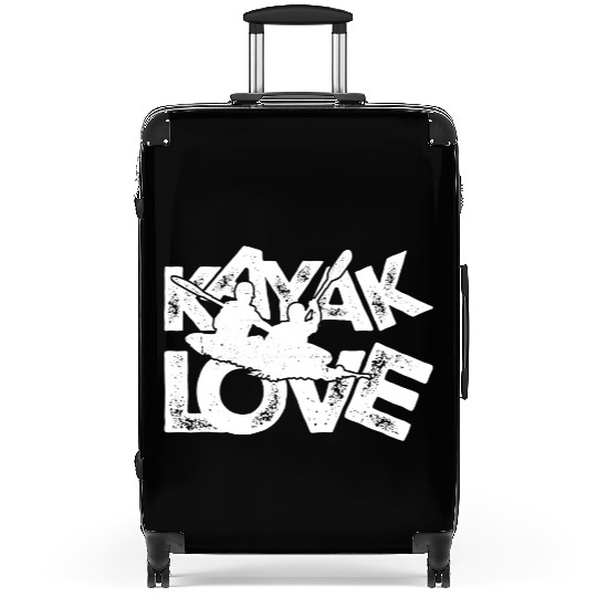 kayak love Suitcases
