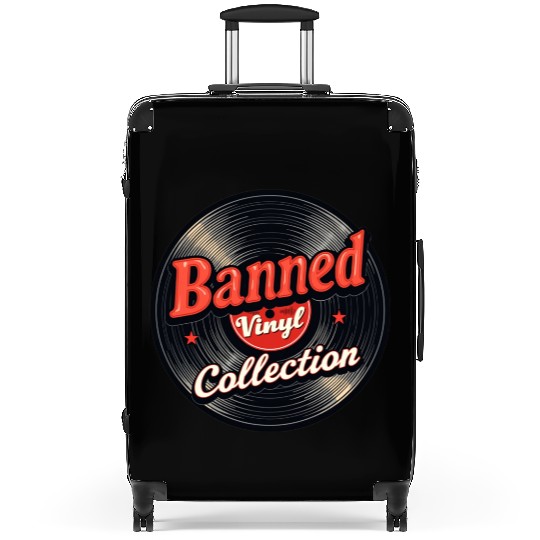 Banned Vinyl Collection Suitcases