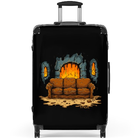 The Couch of Dungeon Hell Suitcases