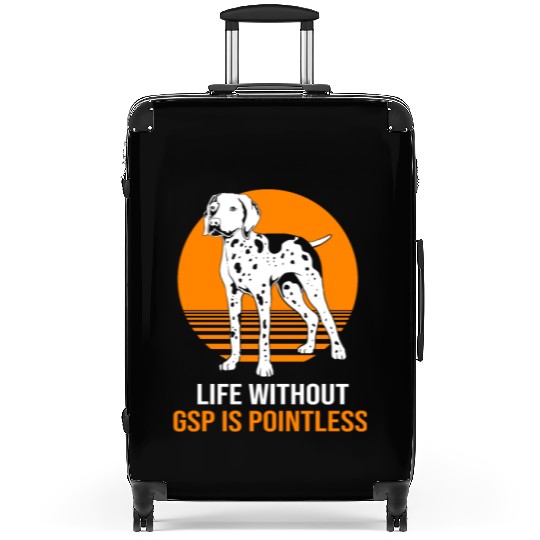 GSP Mom Dog Lovers German Shorthaired Pointer Dog Suitcases