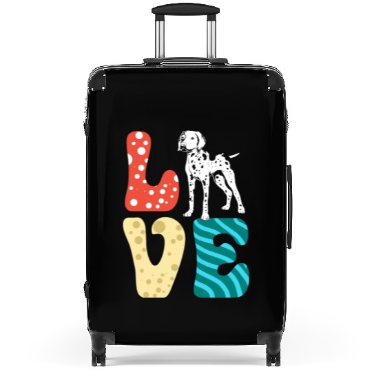 I Love My German Shorthaired Pointer Suitcases