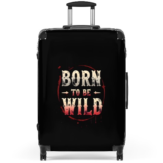 Born to Be Wild: Edgy Grunge Suitcases