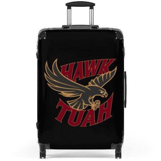 Hawk Tuah Apparel - Soar with Style Suitcases