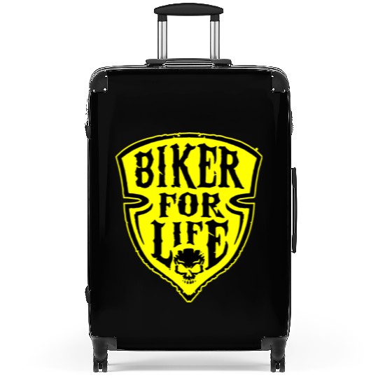 Biker For Life Shield LIKE US ON FACEBOOK # Suitcases