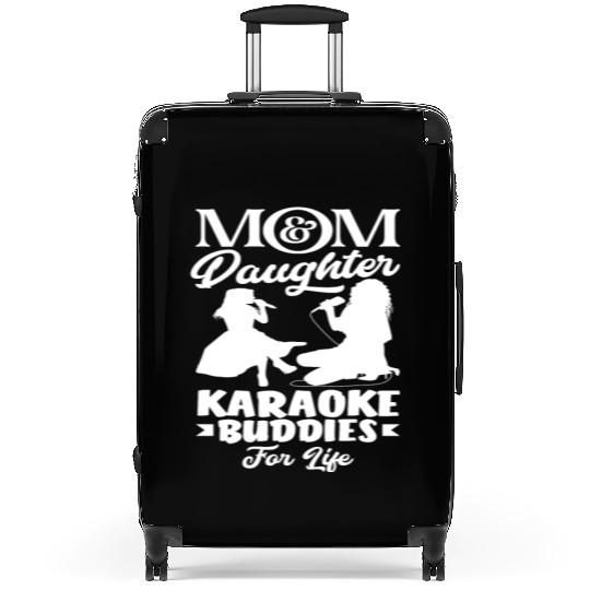 Mom And Daughter Karaoke Friends Forever Suitcases
