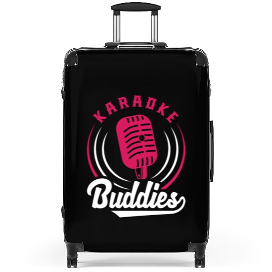 Karaoke Buddies Microphone Retro Style Suitcases
