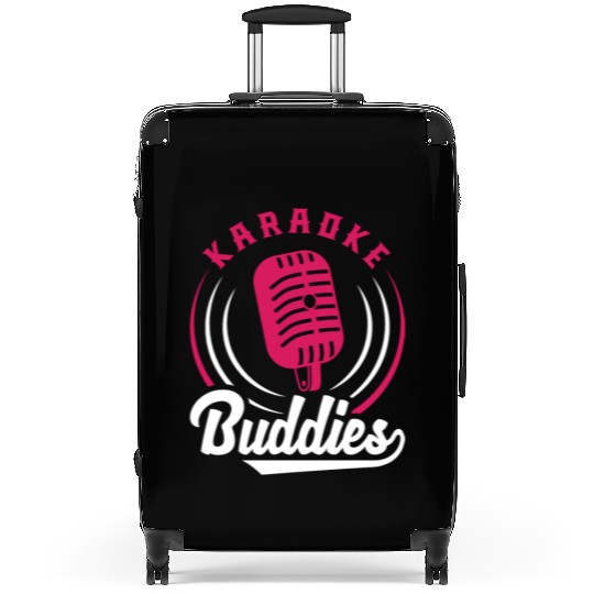 Karaoke Buddies Microphone Retro Style Suitcases