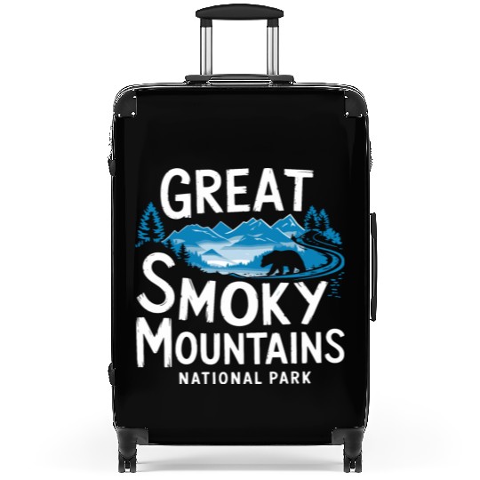 Great smoky mountains national park. Suitcases