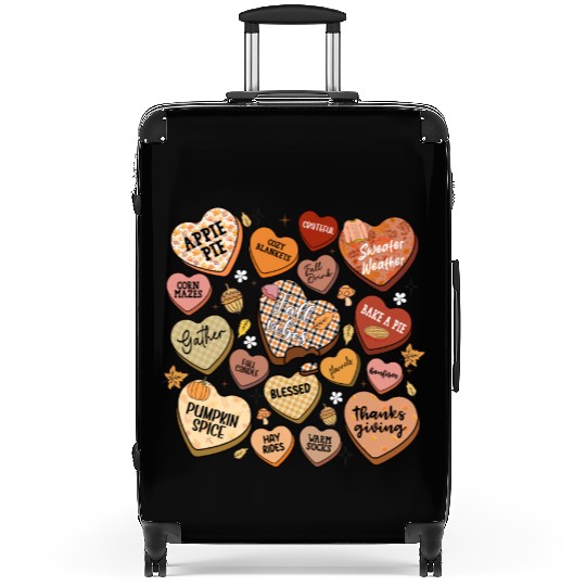 fall candy hearts Suitcases