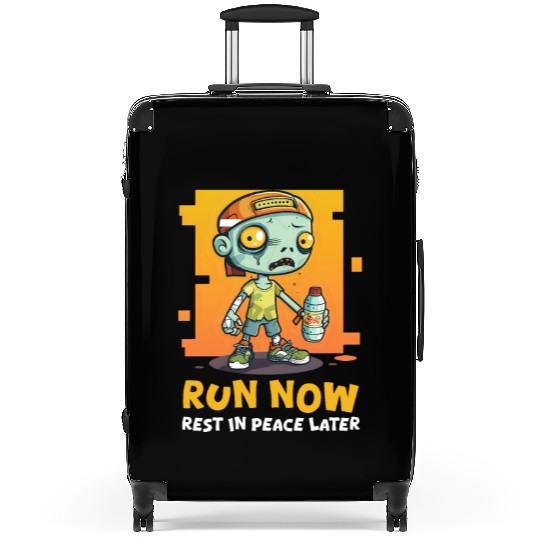 Halloween Runner Run Now, Rest In Peace Later Suitcases