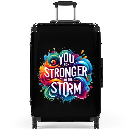Wellness Collection - Stronger Than the Storm Suitcases