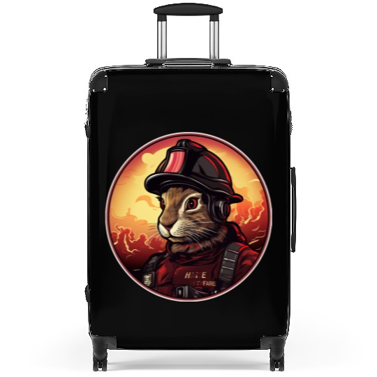 Rabbit Firefighter Suitcases